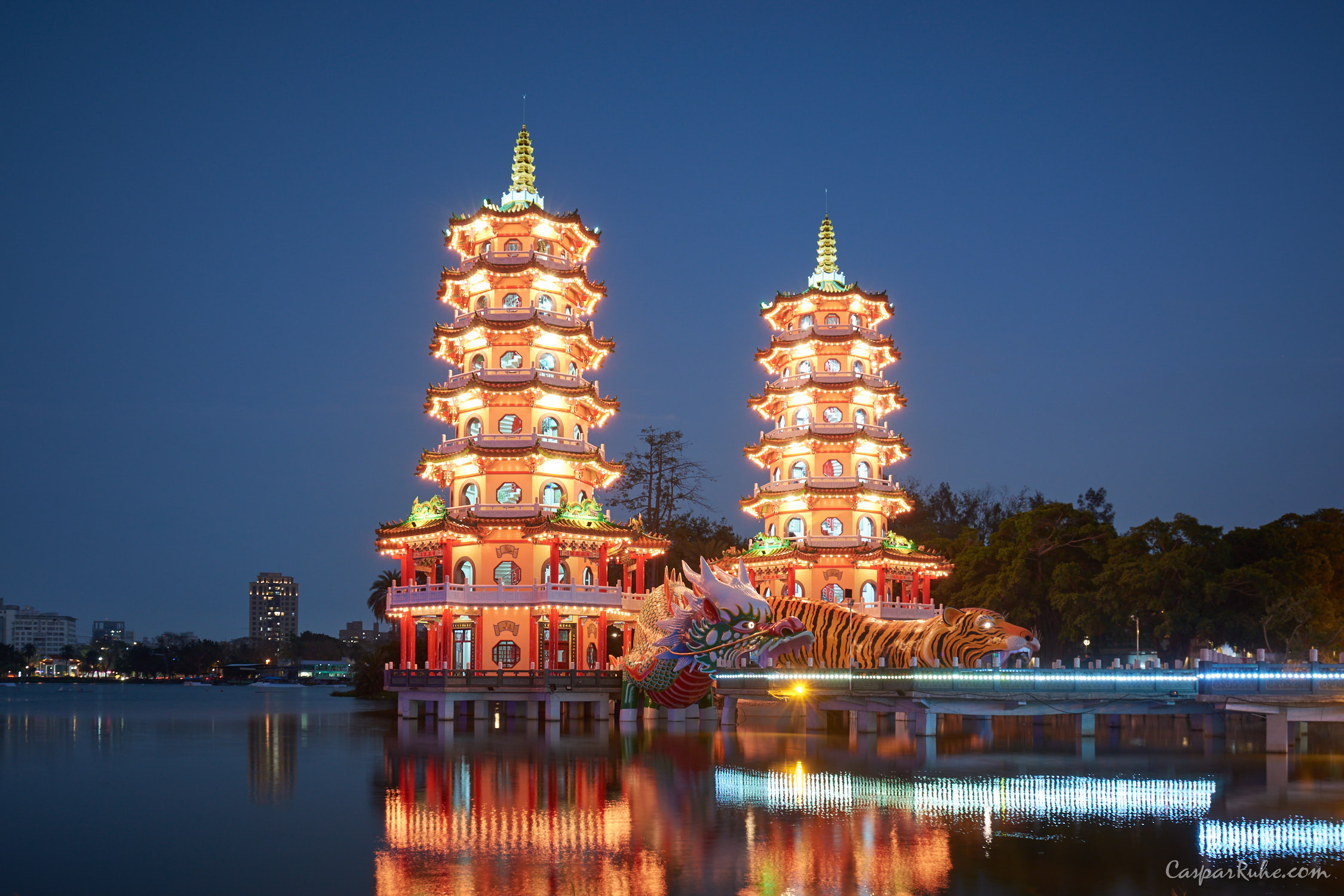 Dragon and Tiger Pagodas